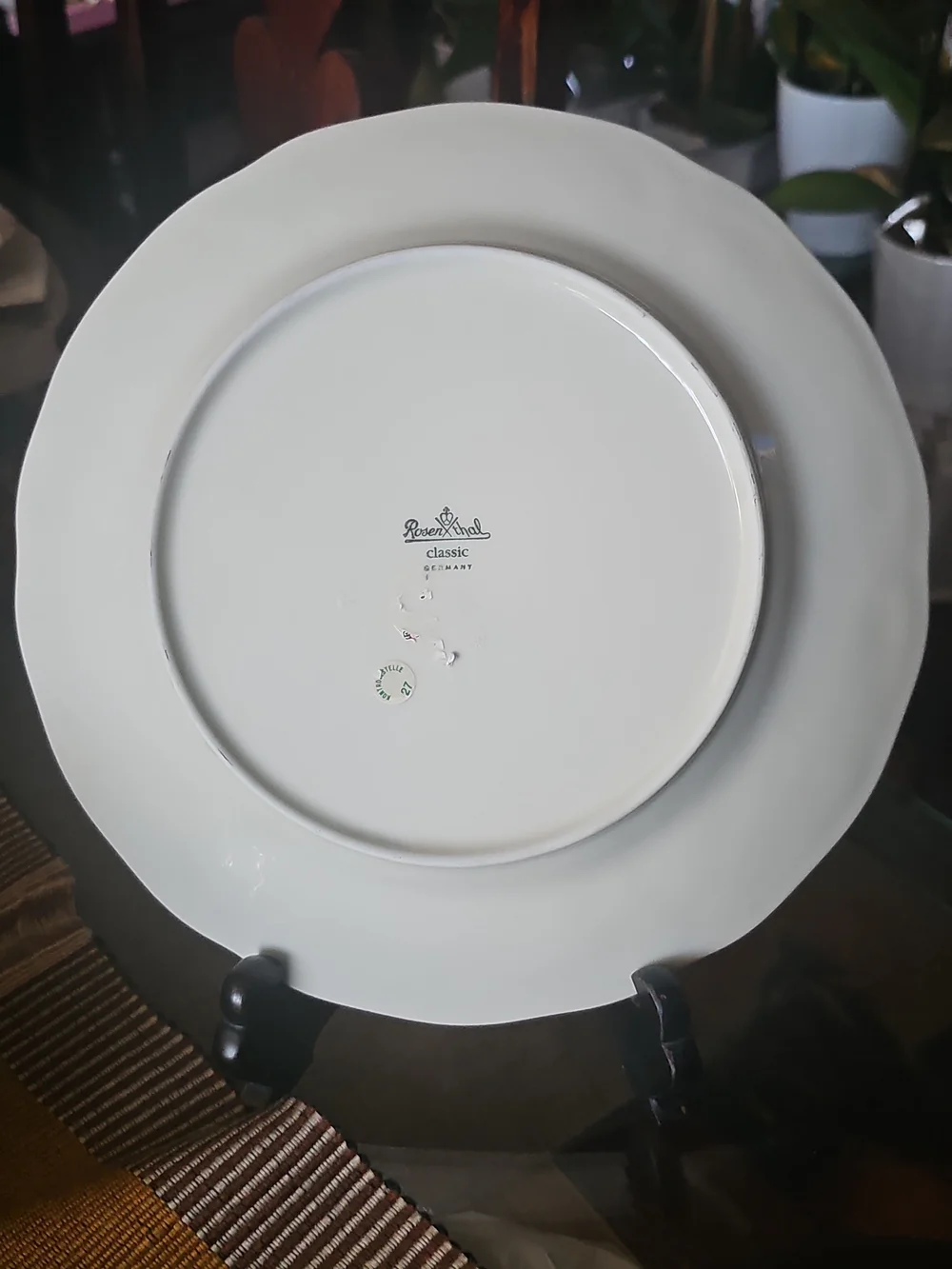 Rosenthal Germany MOSS ROSE Collection porcelain 9.5